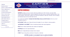 Desktop Screenshot of cartierchem.com