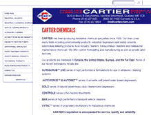 Tablet Screenshot of cartierchem.com